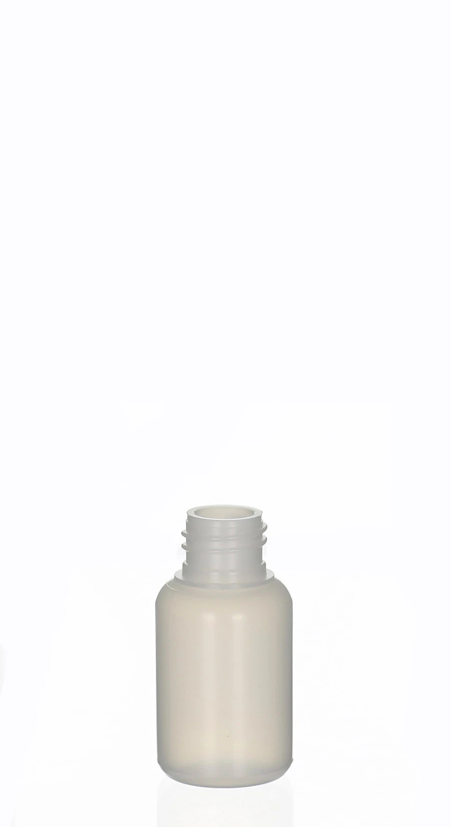 30ml HDPE/LDPE-Kosmetikflasche Amaro natur matt mit 20/410 Gewinde Halbtransparente 30ml HDPE/LDPE-Kosmetikflasche Amaro natur mit 20/410 Schraubgewinde und matter Oberfläche für Natur- und Clean-Beauty-Produkte