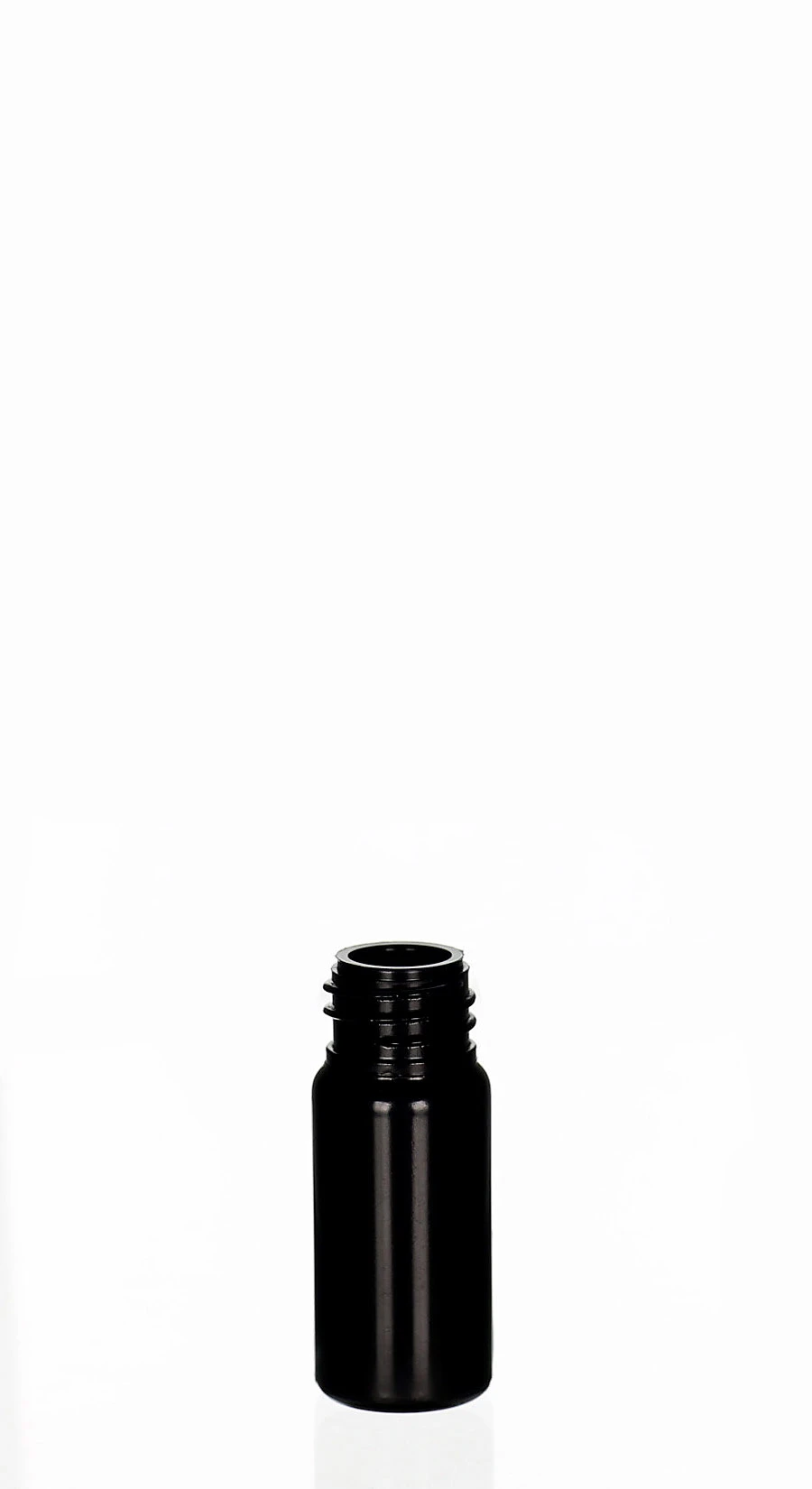 15ml LDPE-Kosmetikflasche Amaro schwarz matt mit 20/410 Gewinde Schwarze 15ml LDPE-Kosmetikflasche Amaro mit 20/410 Schraubgewinde und matter Oberfläche für Premium-Seren und Pflegeöle