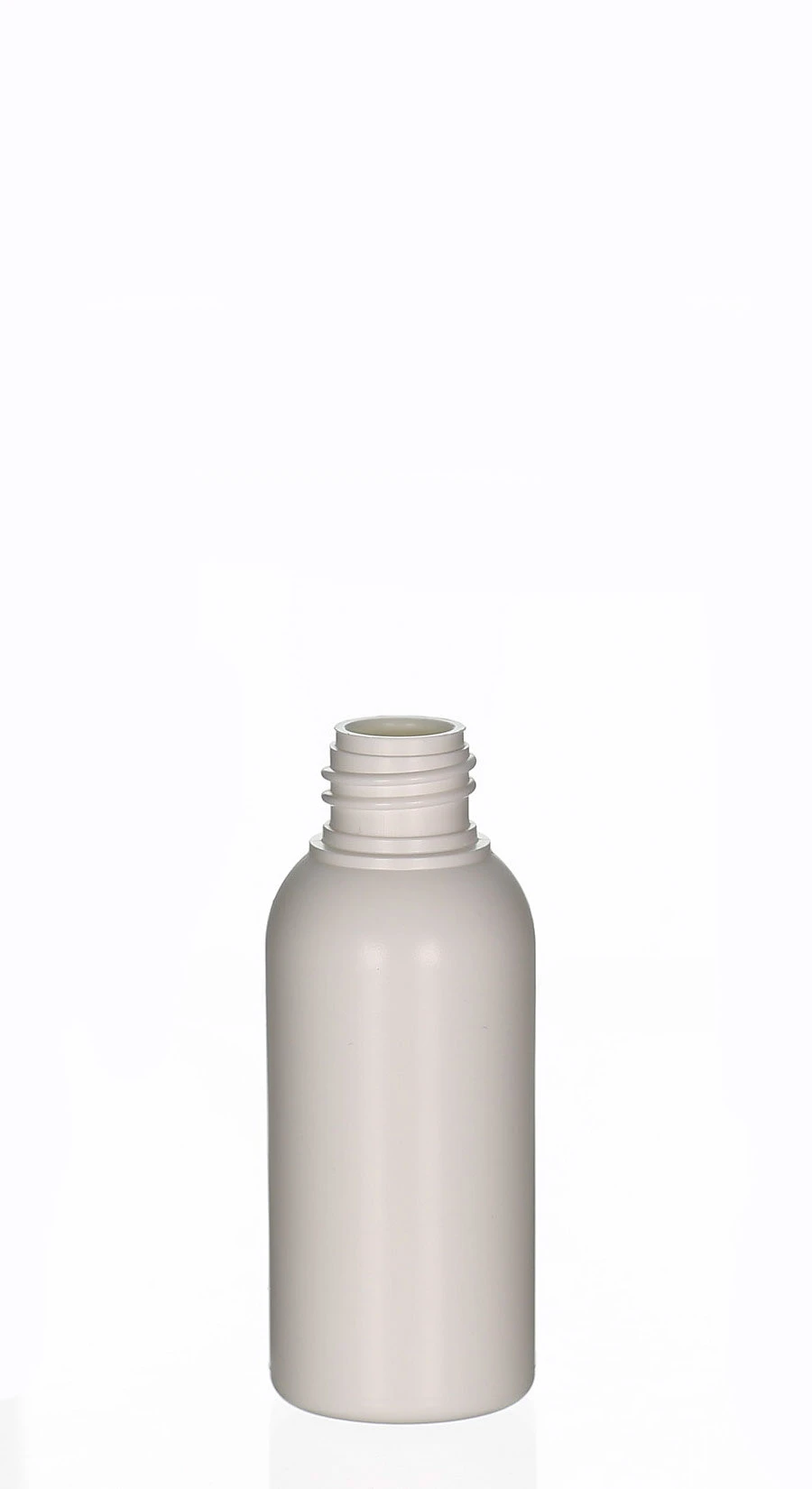50ml HDPE/LDPE-Kosmetikflasche Amaro weiß matt mit 20/410 Gewinde Weiße 50ml HDPE/LDPE-Kosmetikflasche Amaro mit 20/410 Schraubgewinde und matter Oberfläche für Pflege- und Sonnenschutzprodukte
